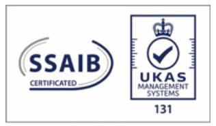 SSAIB & UKAS Certified